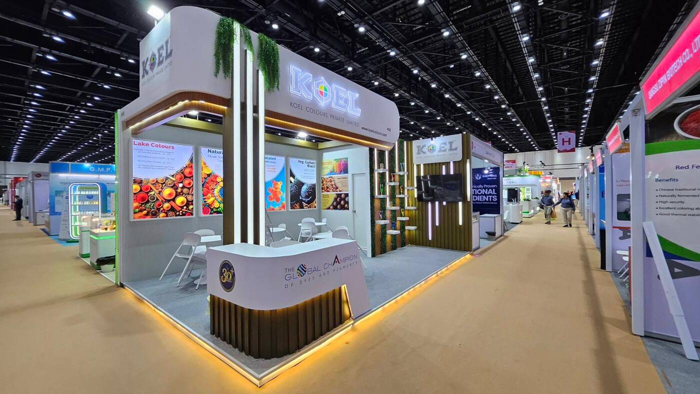Nihar Exhibition Food & Beverage exhibition stall
