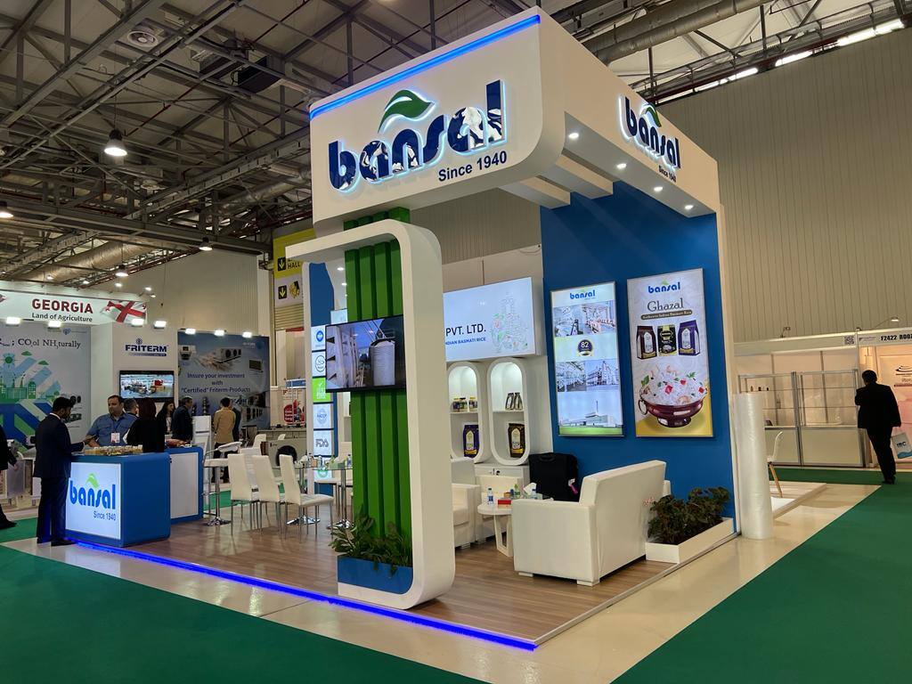 Nihar Exhibition Food & Beverage exhibition stall