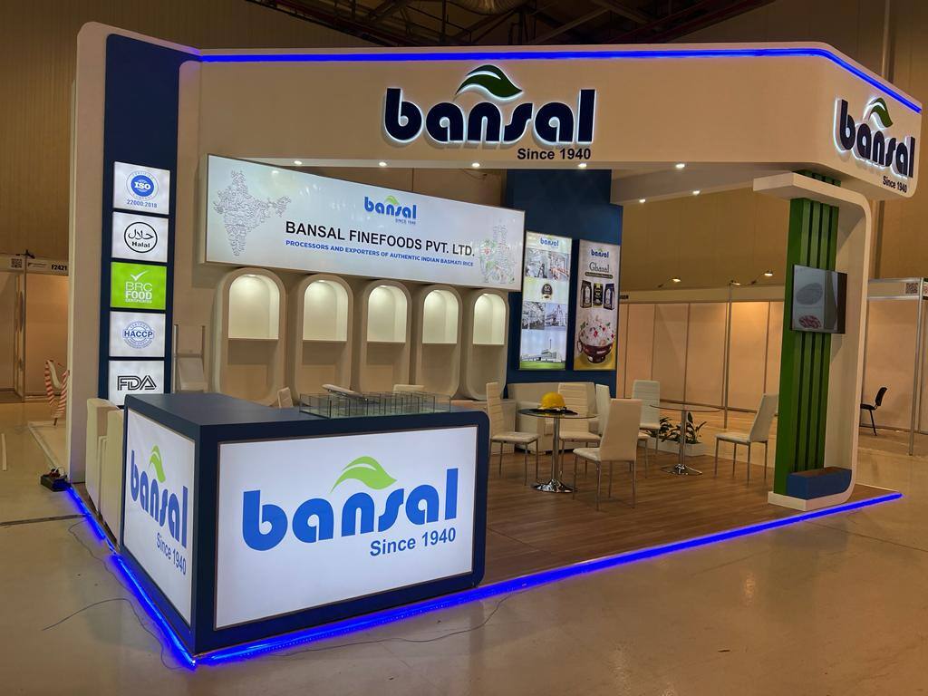 Nihar Exhibition Food & Beverage exhibition stall