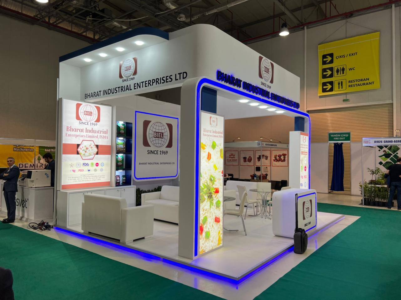 Nihar Exhibition Food & Beverage exhibition stall