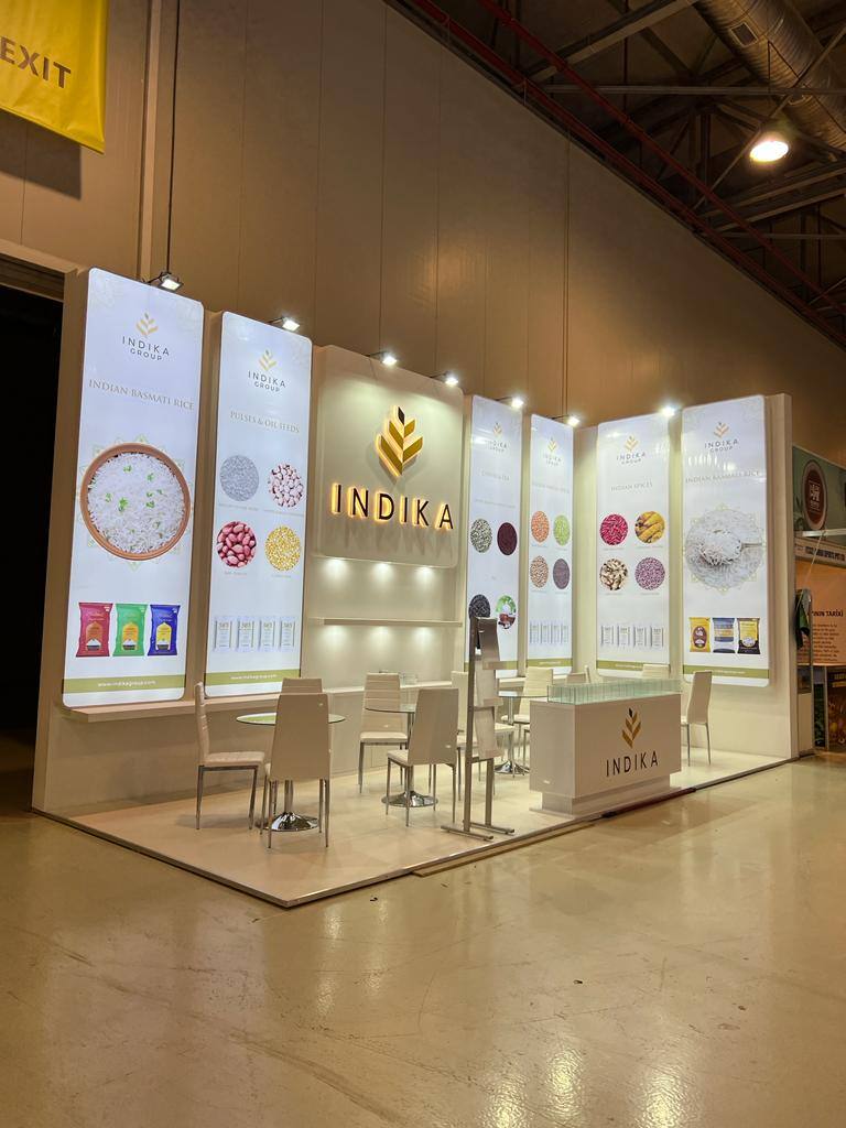 Nihar Exhibition Food & Beverage exhibition stall