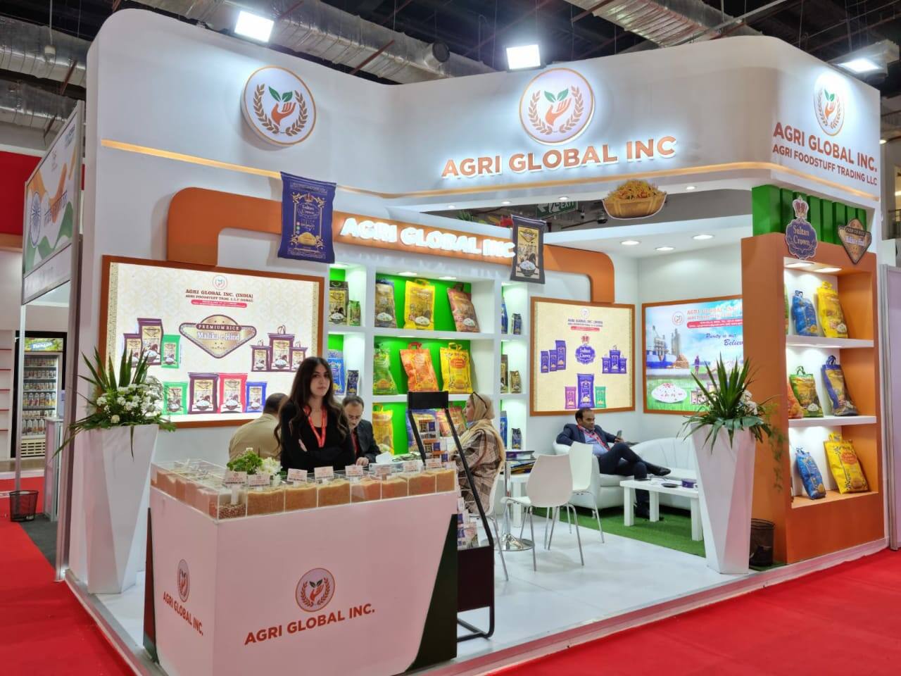Nihar Exhibition Food & Beverage exhibition stall