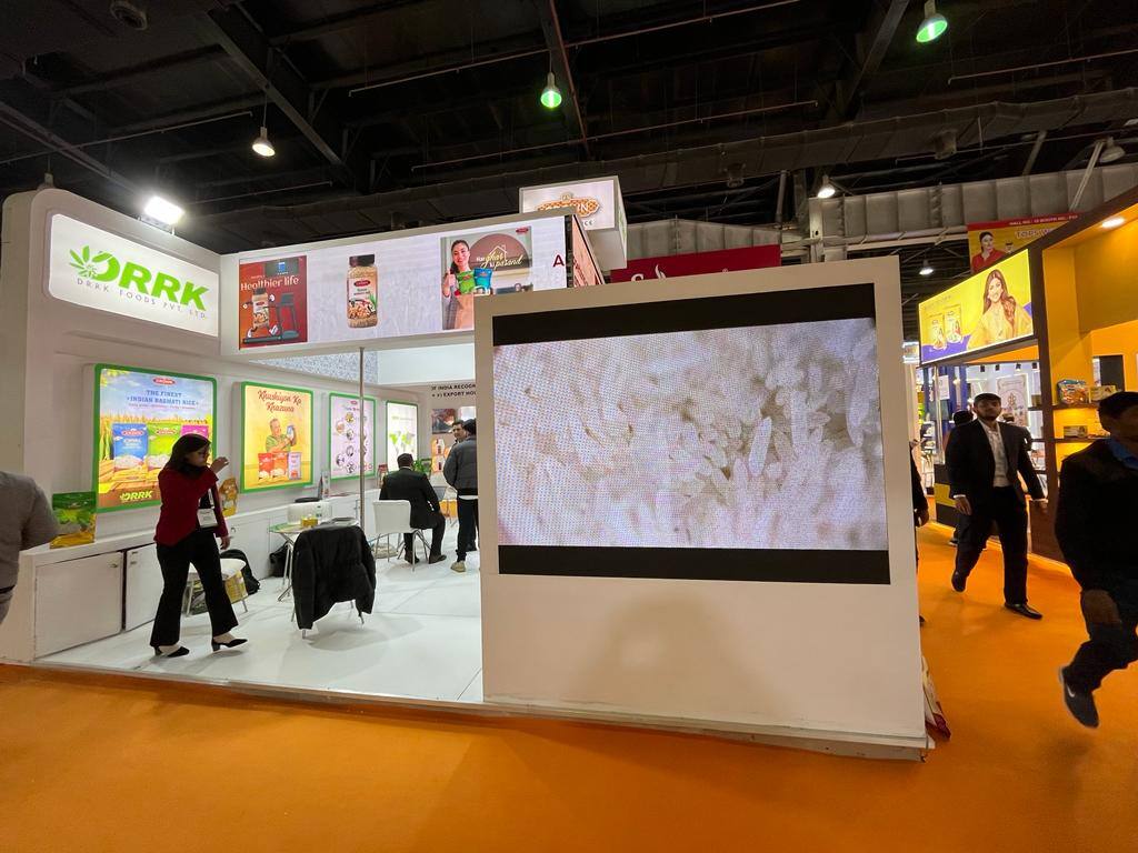 Nihar Exhibition Food & Beverage exhibition stall