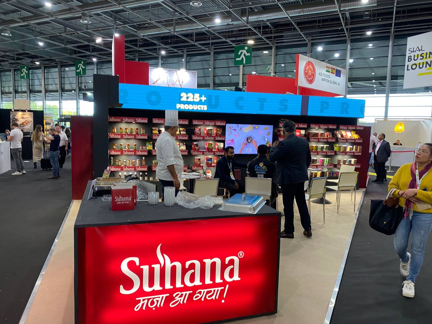 Nihar Exhibition Food & Beverage exhibition stall