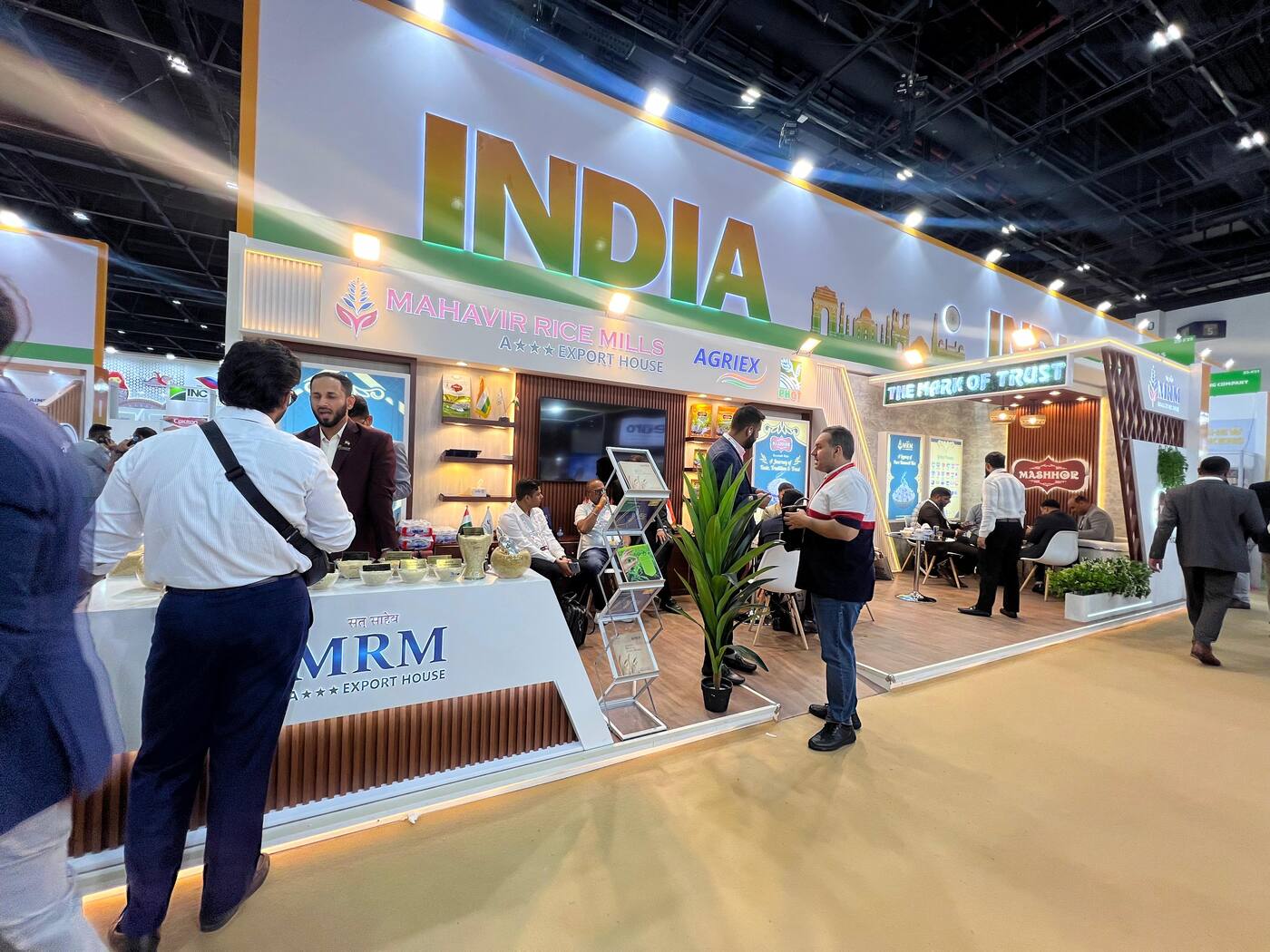 Nihar Exhibition Food & Beverage exhibition stall