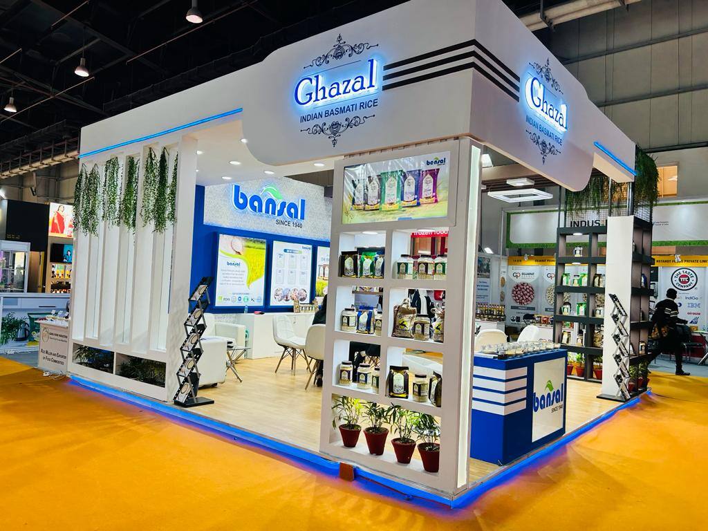 Nihar Exhibition Food & Beverage exhibition stall
