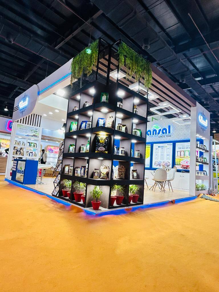 Nihar Exhibition Food & Beverage exhibition stall