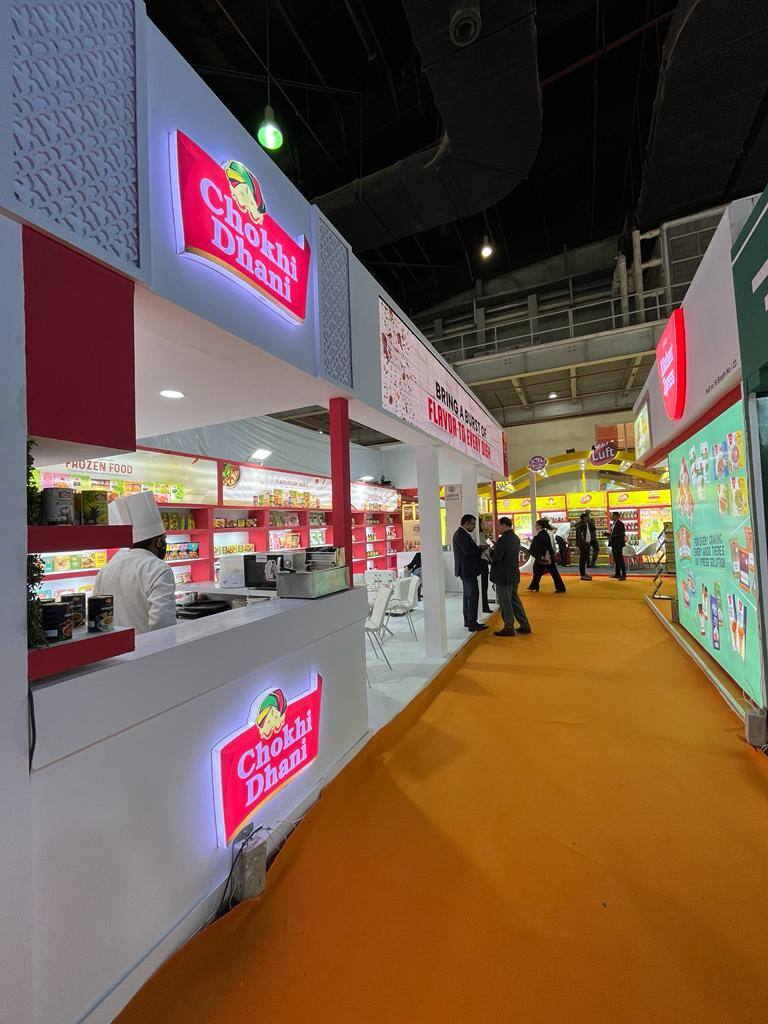 Nihar Exhibition Food & Beverage exhibition stall