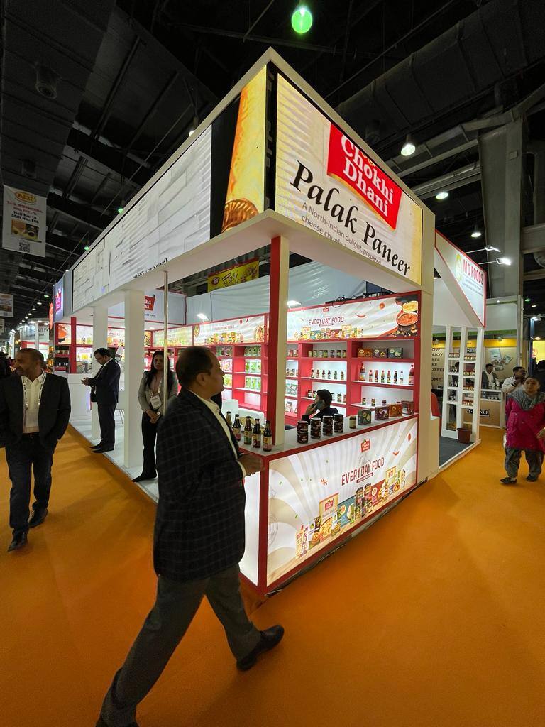 Nihar Exhibition Food & Beverage exhibition stall
