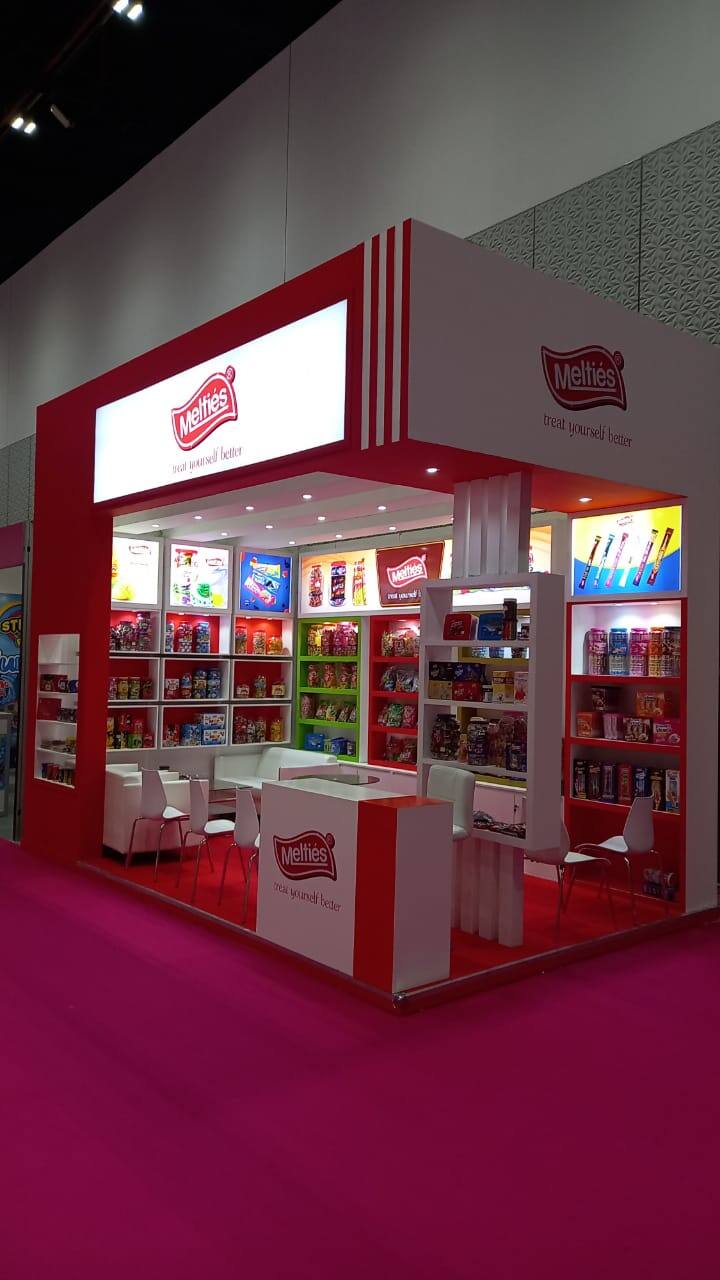 Nihar Exhibition Food & Beverage exhibition stall