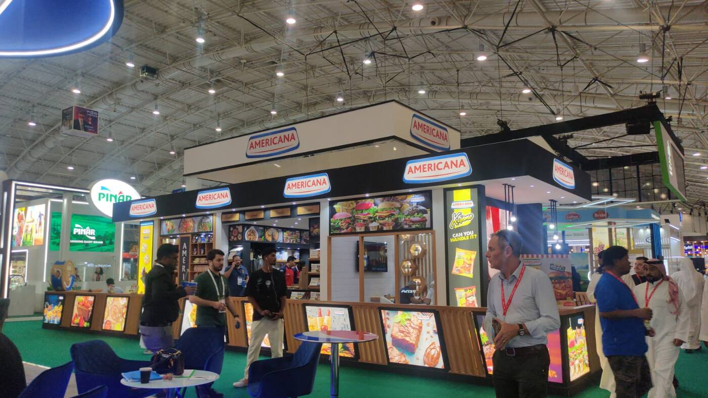 Nihar Exhibition Food & Beverage exhibition stall