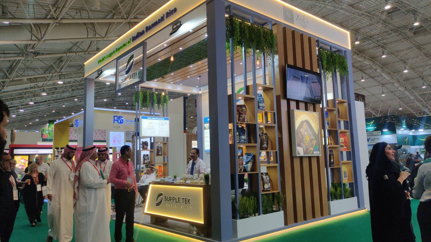 Nihar Exhibition Food & Beverage exhibition stall