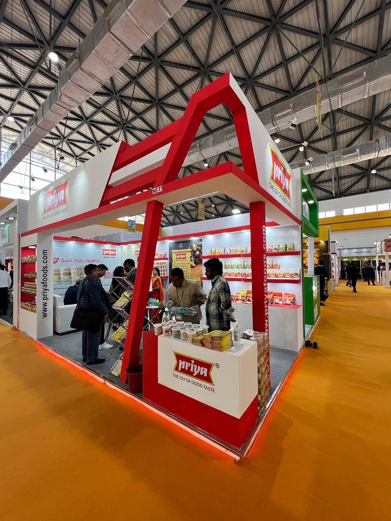Nihar Exhibition Food & Beverage exhibition stall