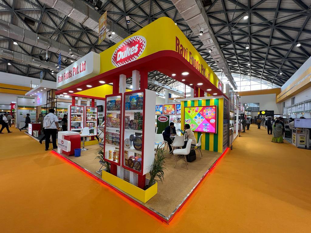 Nihar Exhibition Food & Beverage exhibition stall