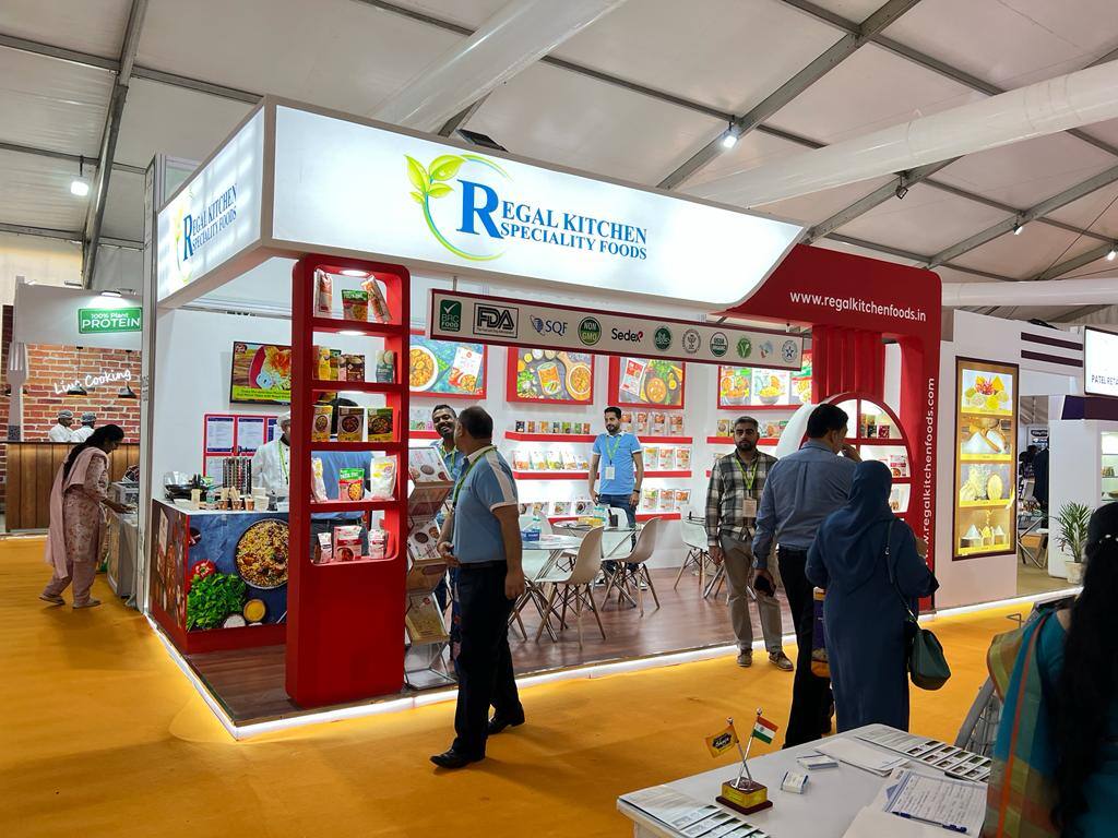Nihar Exhibition Food & Beverage exhibition stall