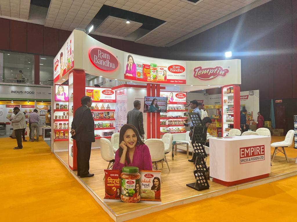 Nihar Exhibition Food & Beverage exhibition stall