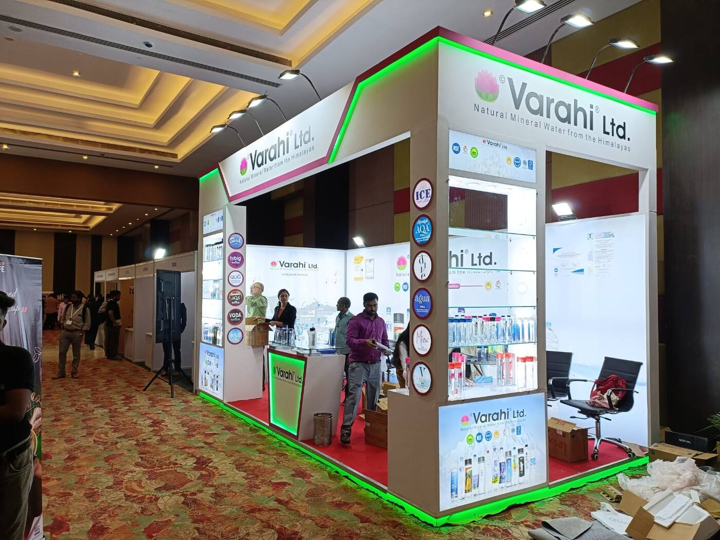 Nihar Exhibition Food & Beverage exhibition stall