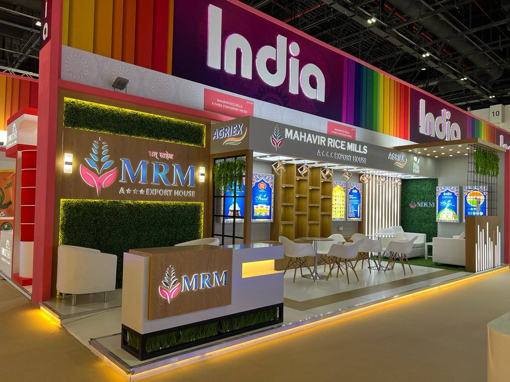 Nihar Exhibition Food & Beverage exhibition stall