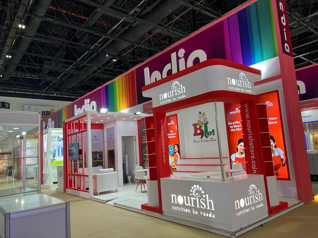 Nihar Exhibition Food & Beverage exhibition stall
