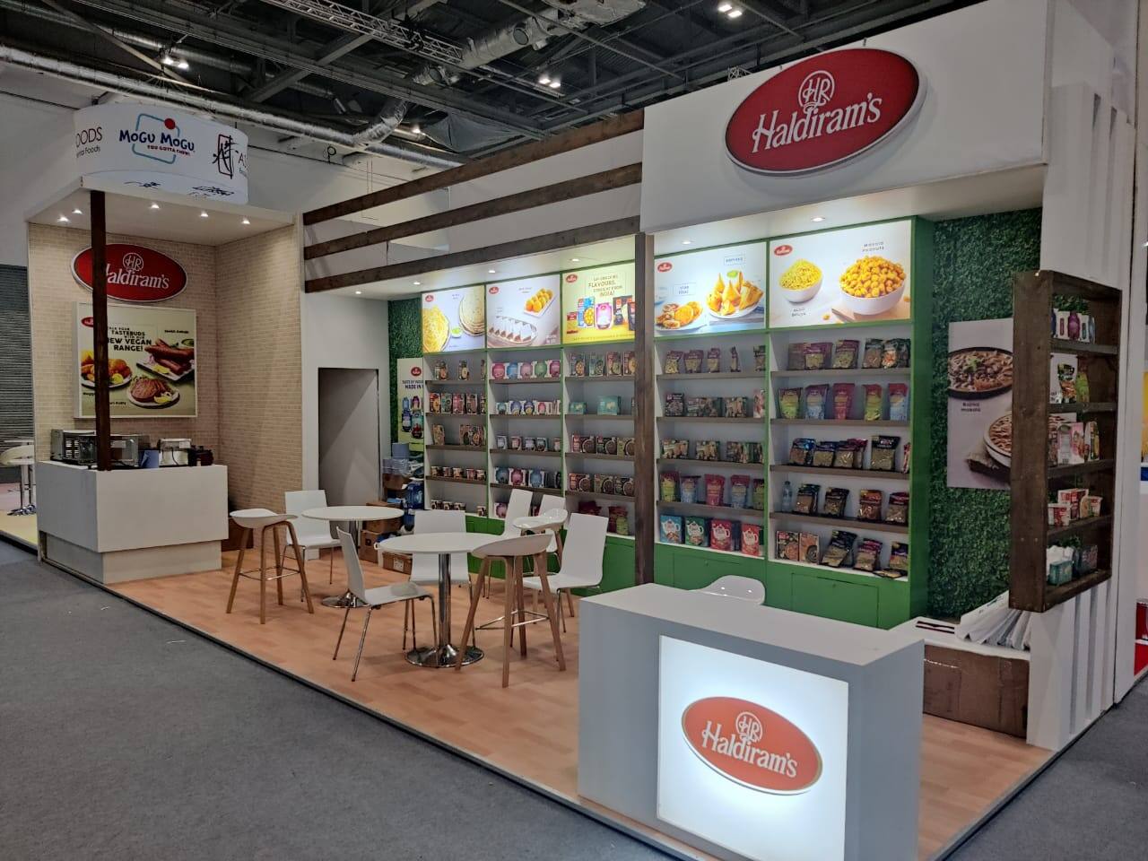 Nihar Exhibition Food & Beverage exhibition stall