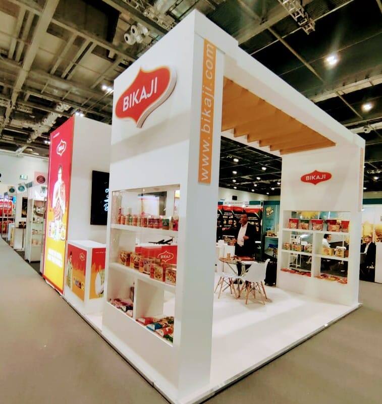 Nihar Exhibition Food & Beverage exhibition stall
