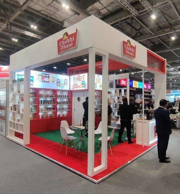 Nihar Exhibition Food & Beverage exhibition stall