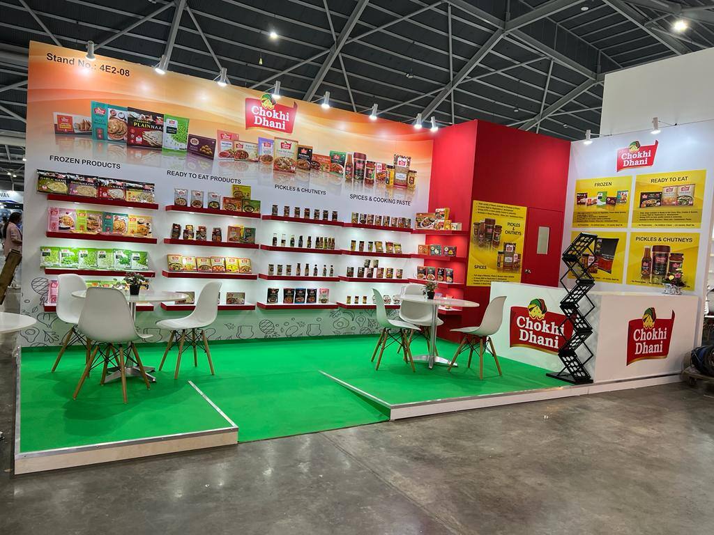 Nihar Exhibition Food & Beverage exhibition stall
