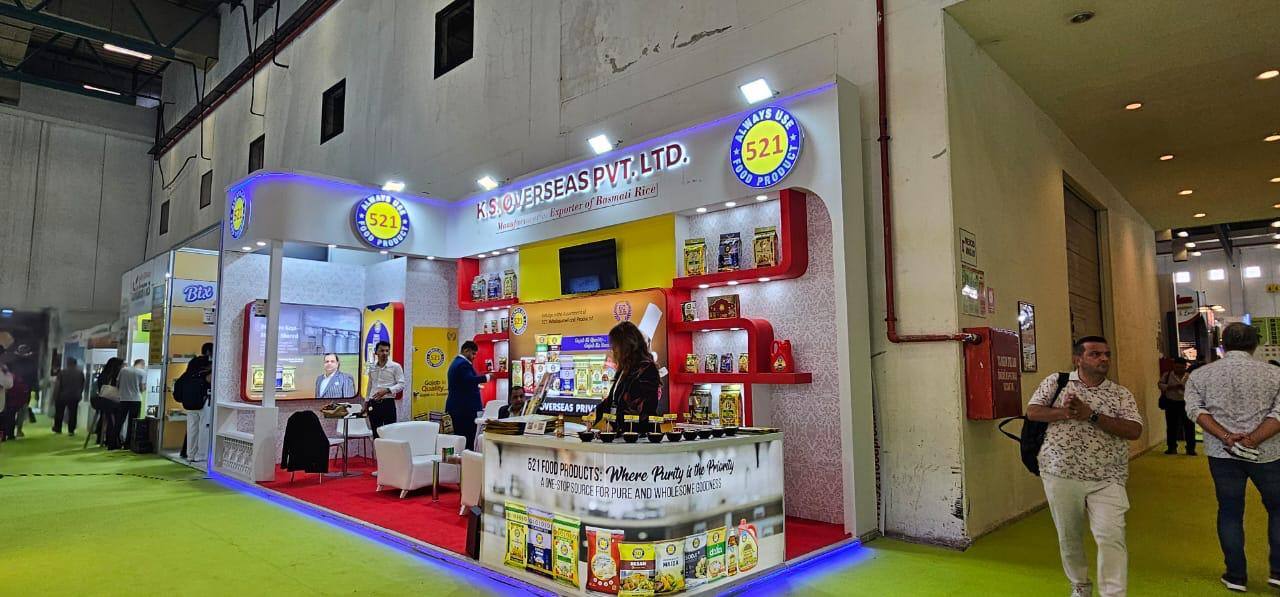 Nihar Exhibition Food & Beverage exhibition stall
