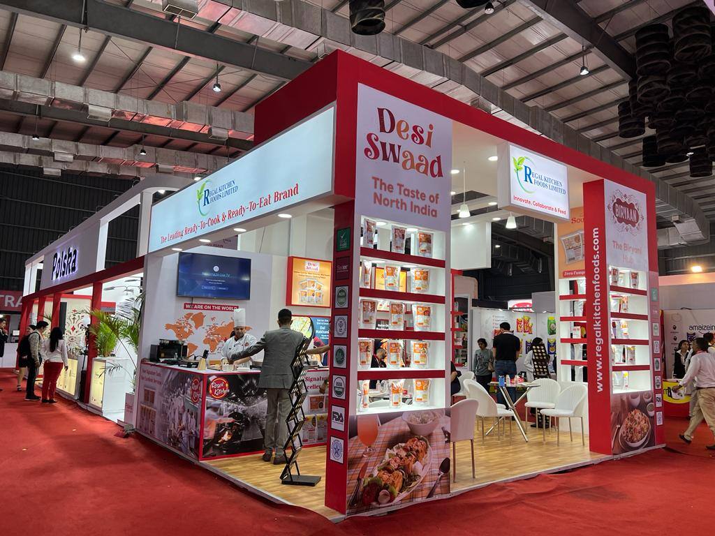 Nihar Exhibition Food & Beverage exhibition stall