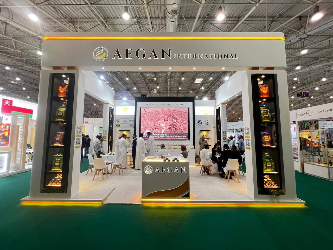 Nihar Exhibition Food & Beverage exhibition stall