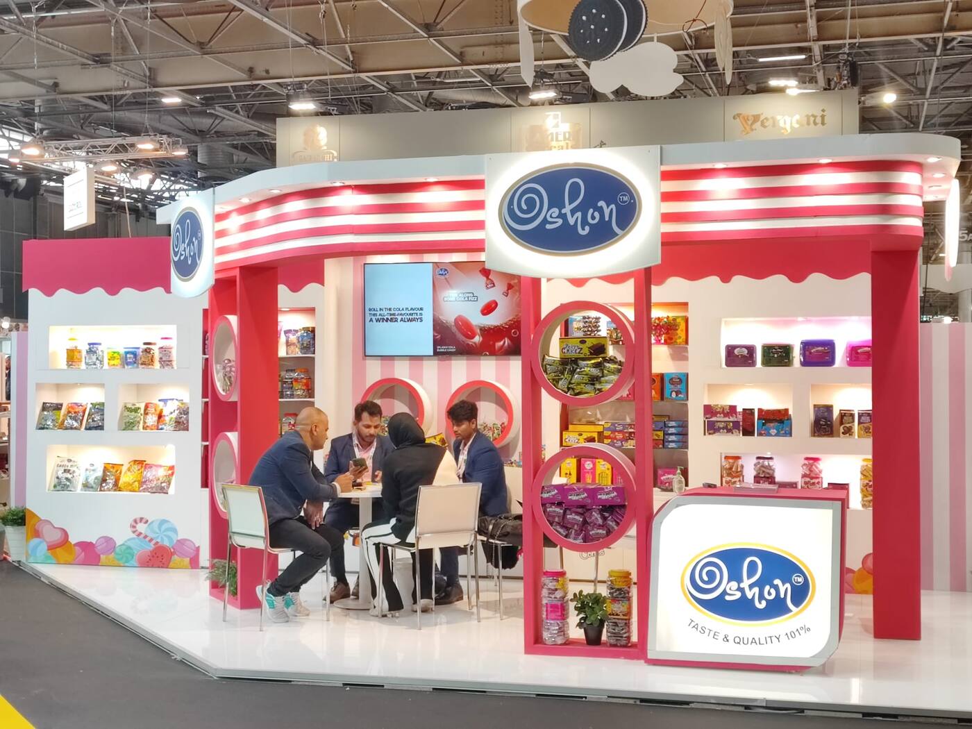 Nihar Exhibition Food & Beverage exhibition stall