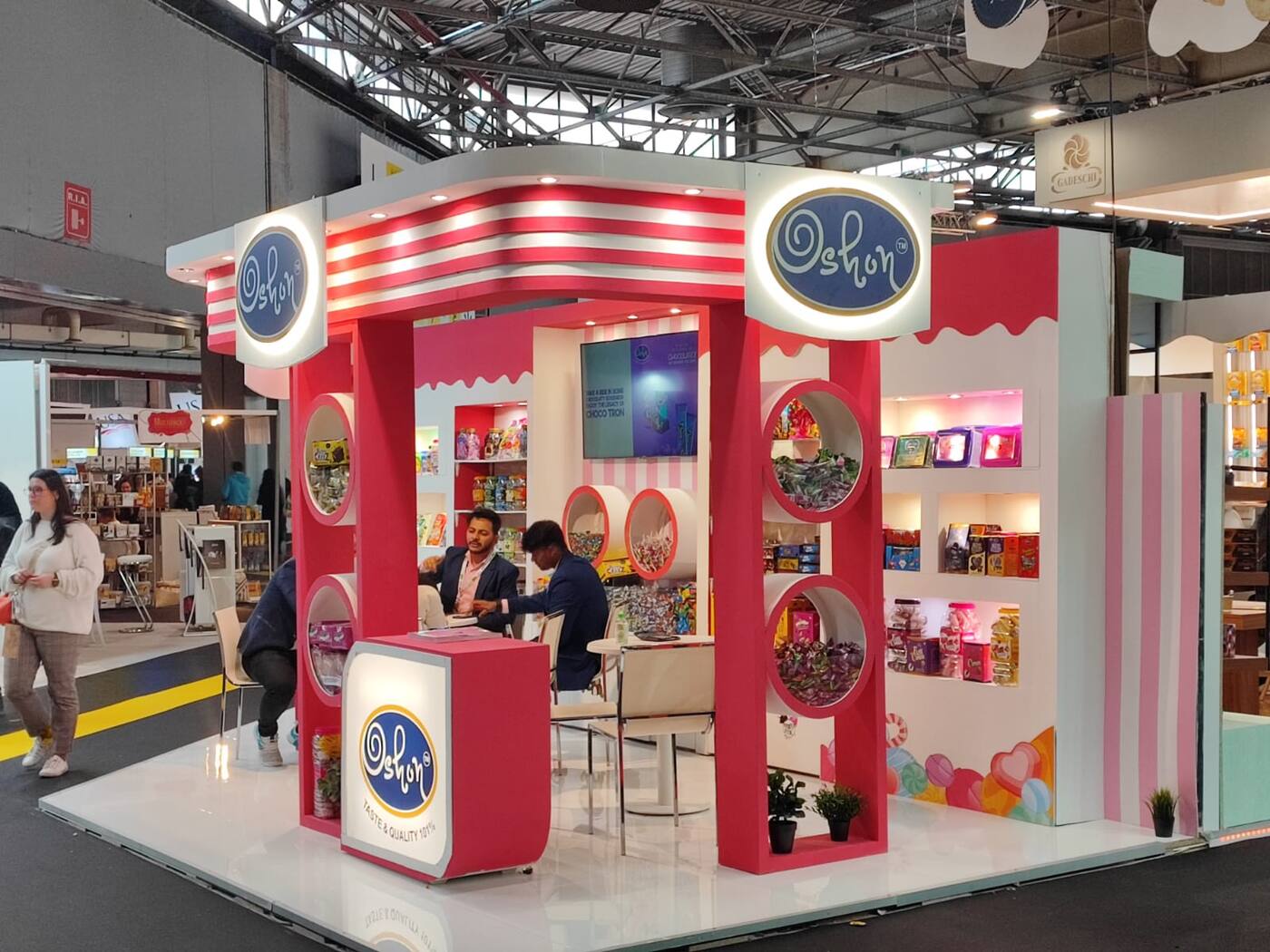 Nihar Exhibition Food & Beverage exhibition stall