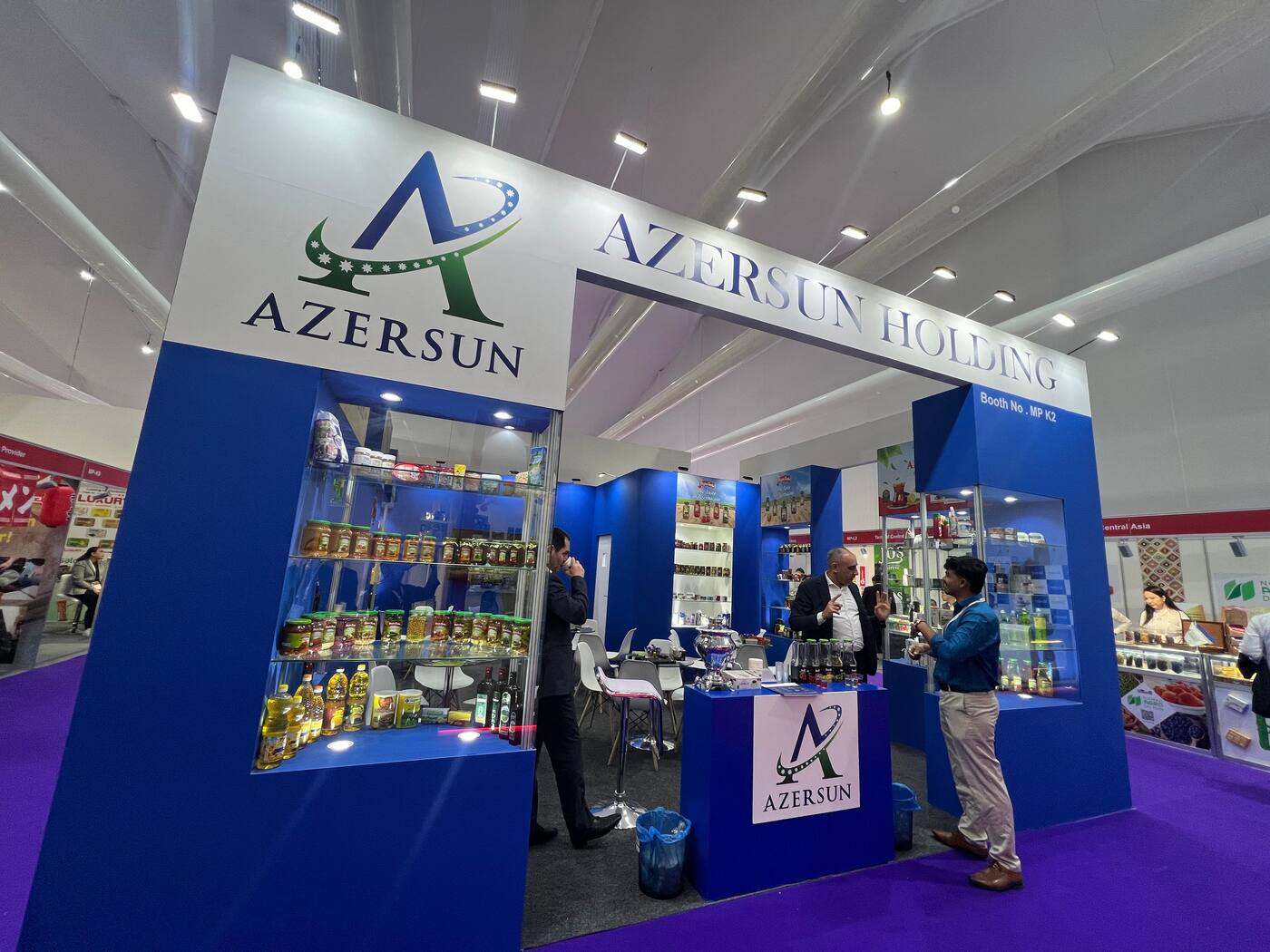Nihar Exhibition Food & Beverage exhibition stall
