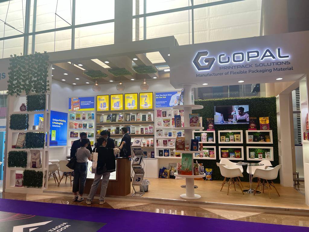 Nihar Exhibition Food & Beverage exhibition stall