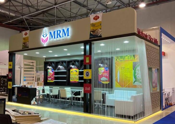 Nihar Exhibition Food & Beverage exhibition stall
