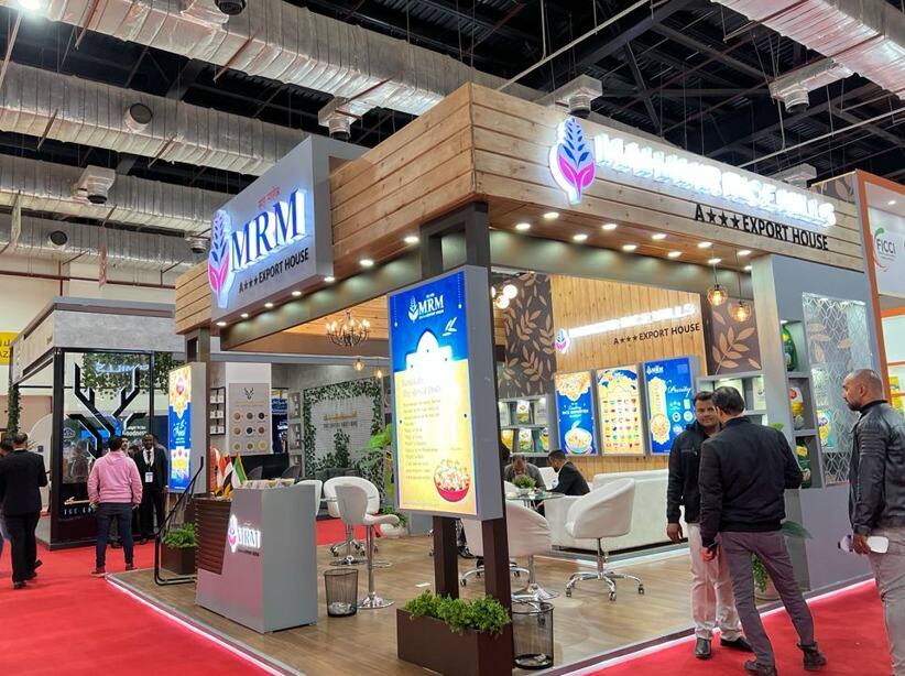Nihar Exhibition Food & Beverage exhibition stall