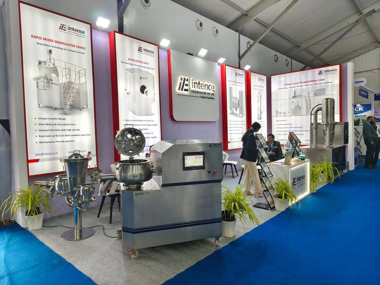 Nihar Exhibition Machinery exhibition stall