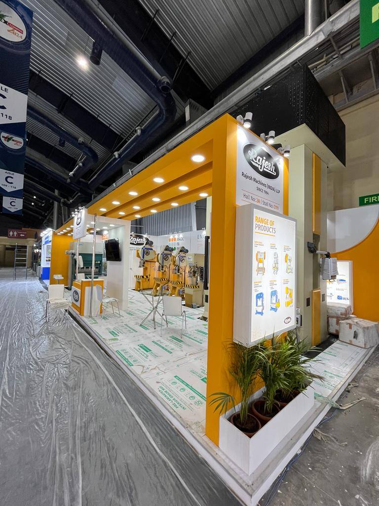 Nihar Exhibition Machinery exhibition stall