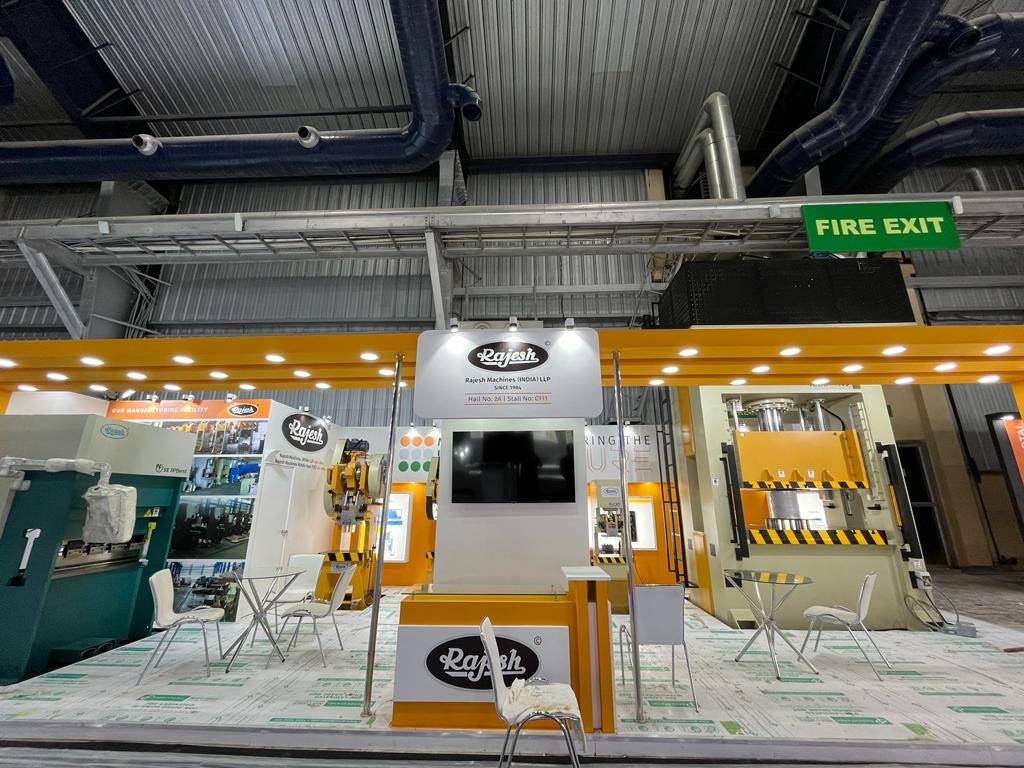 Nihar Exhibition Machinery exhibition stall