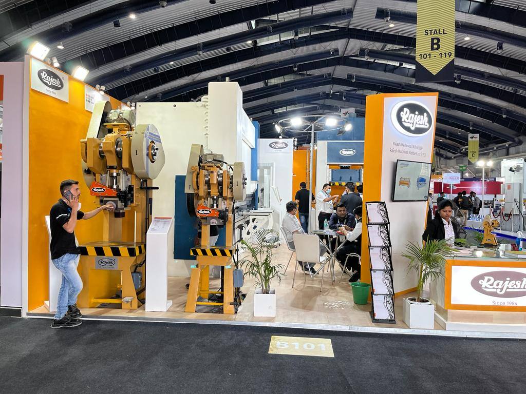 Nihar Exhibition Machinery exhibition stall