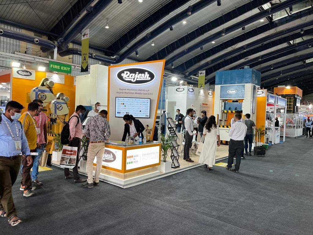 Nihar Exhibition Machinery exhibition stall