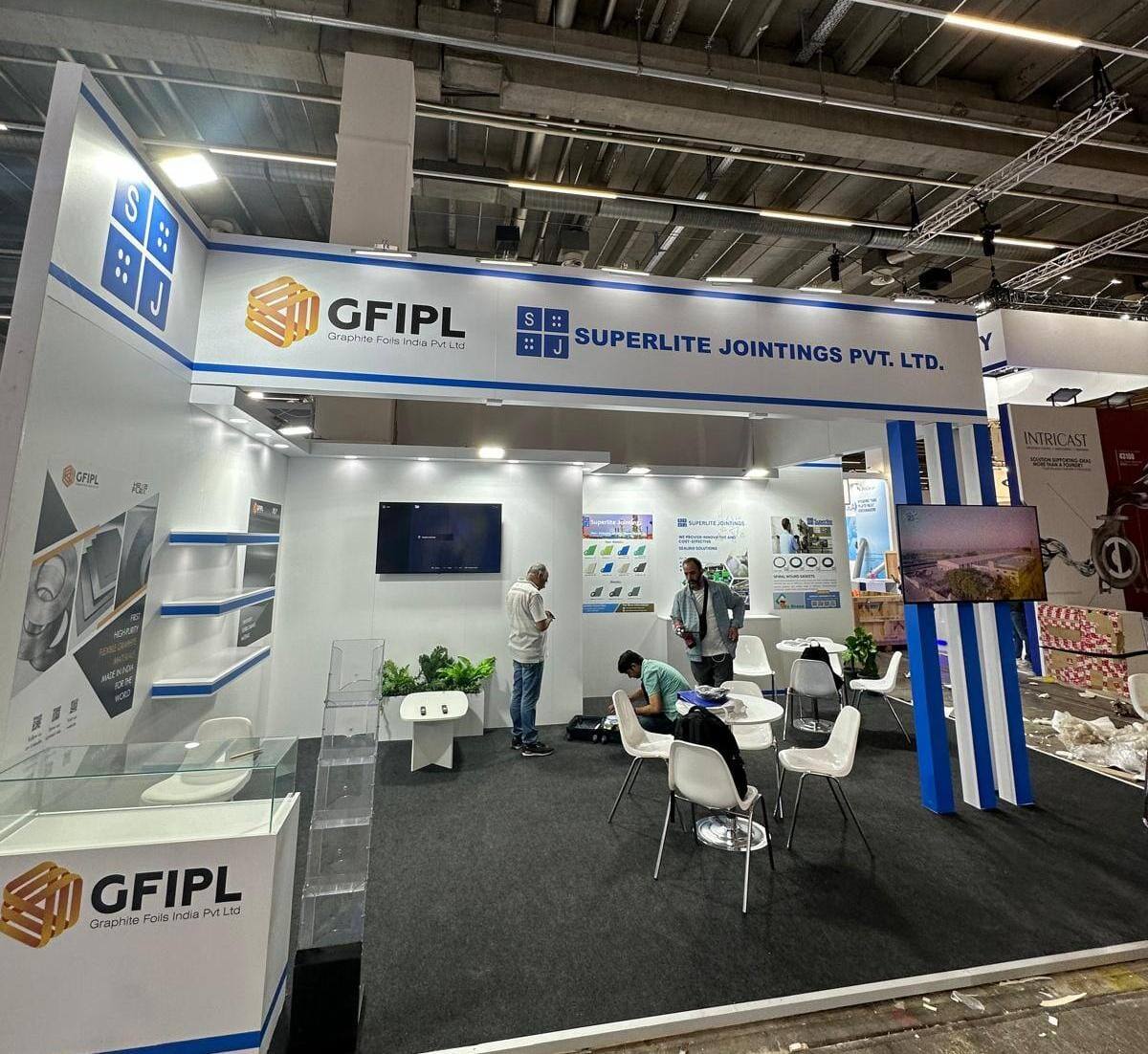 Nihar Exhibition Machinery exhibition stall