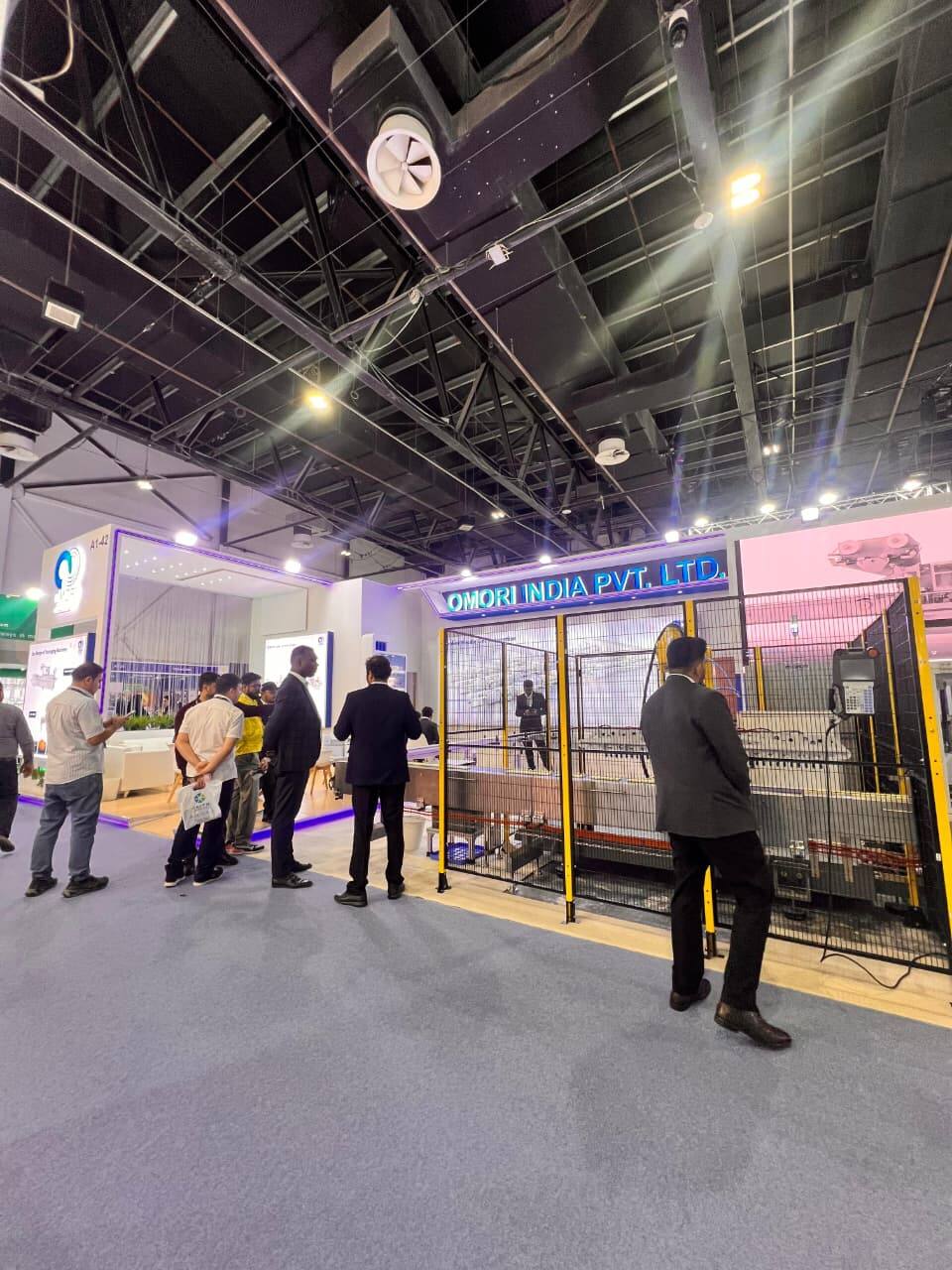 Nihar Exhibition Machinery exhibition stall