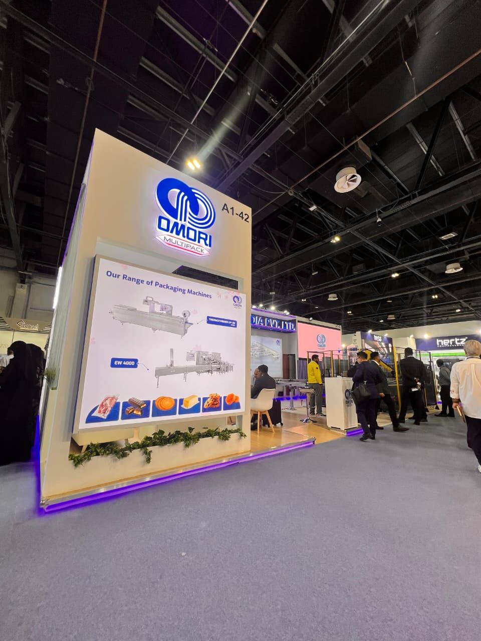 Nihar Exhibition Machinery exhibition stall
