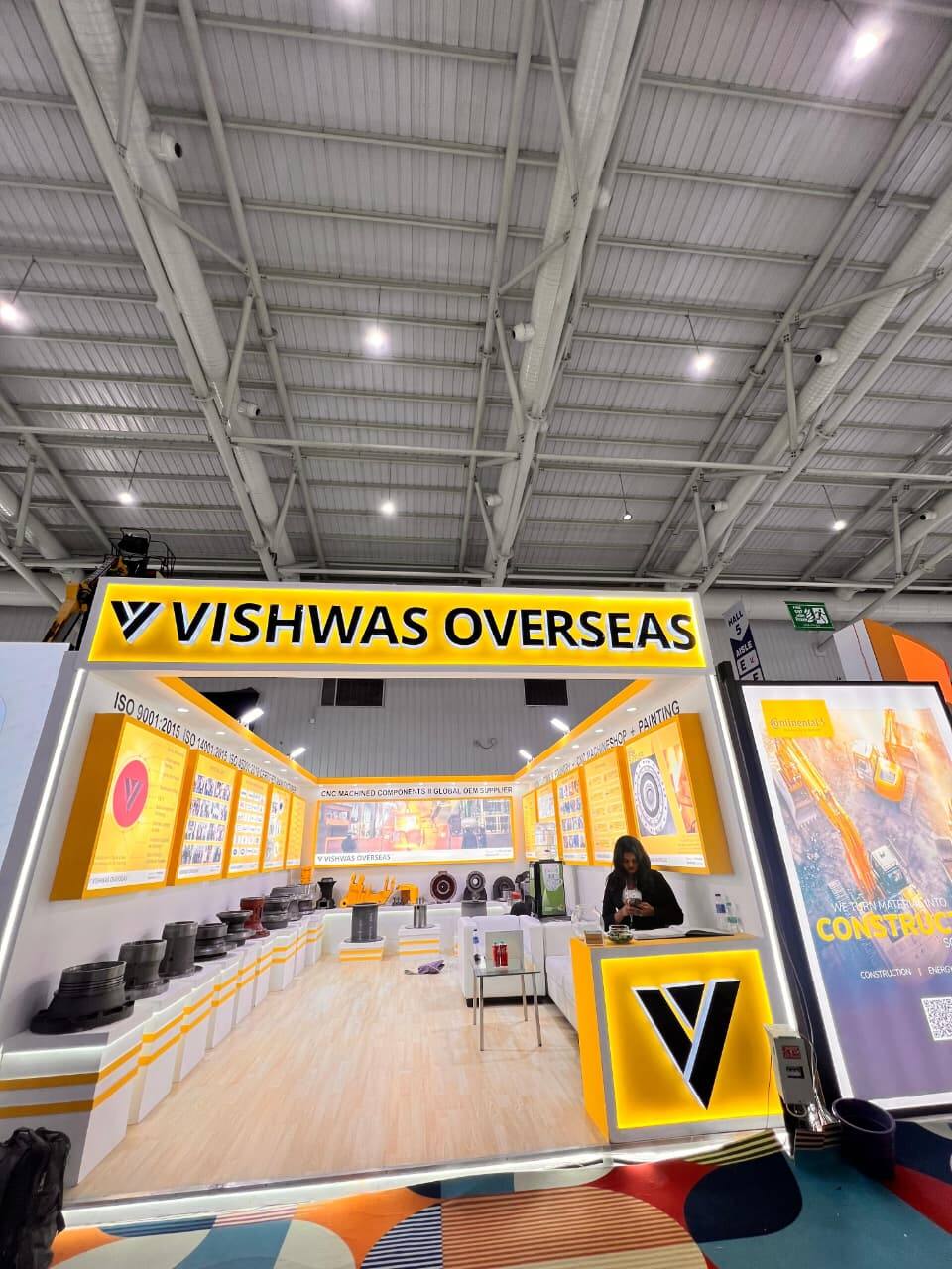 Nihar Exhibition Machinery exhibition stall