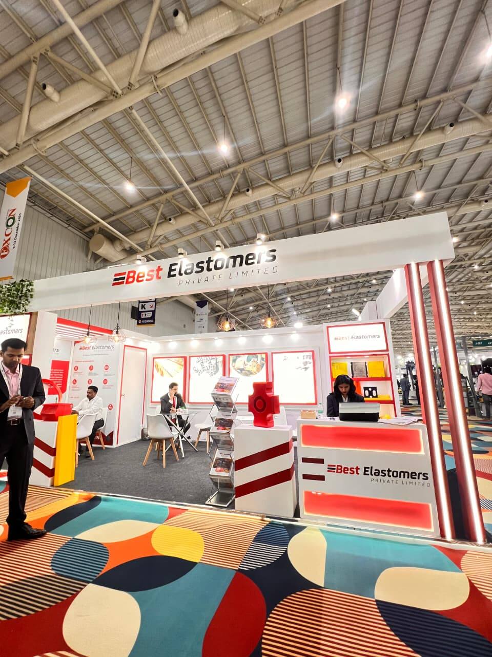 Nihar Exhibition Machinery exhibition stall
