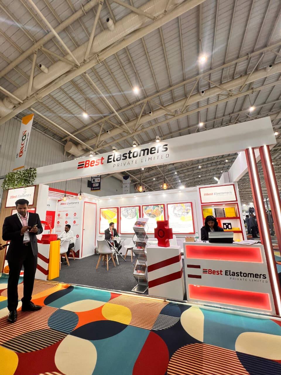 Nihar Exhibition Machinery exhibition stall