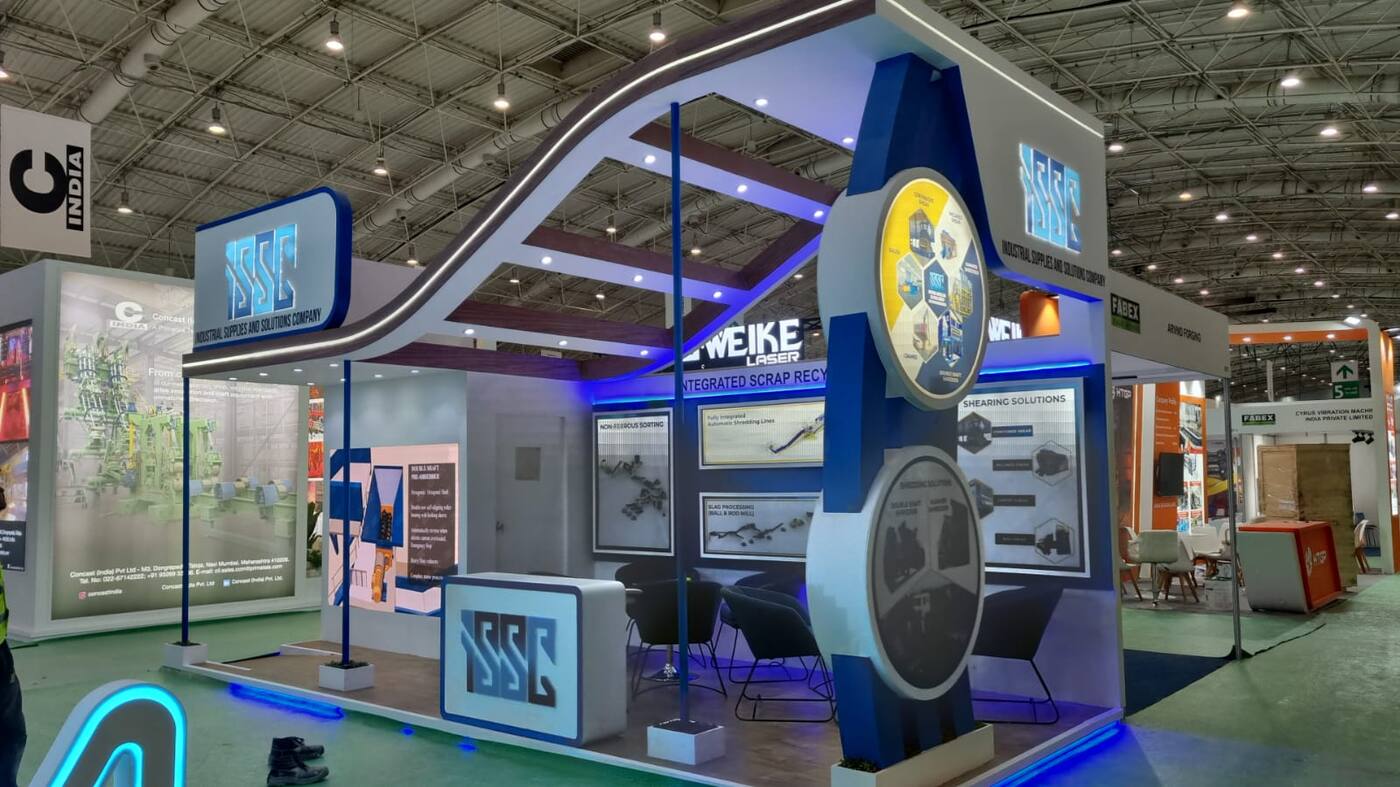 Nihar Exhibition Machinery exhibition stall