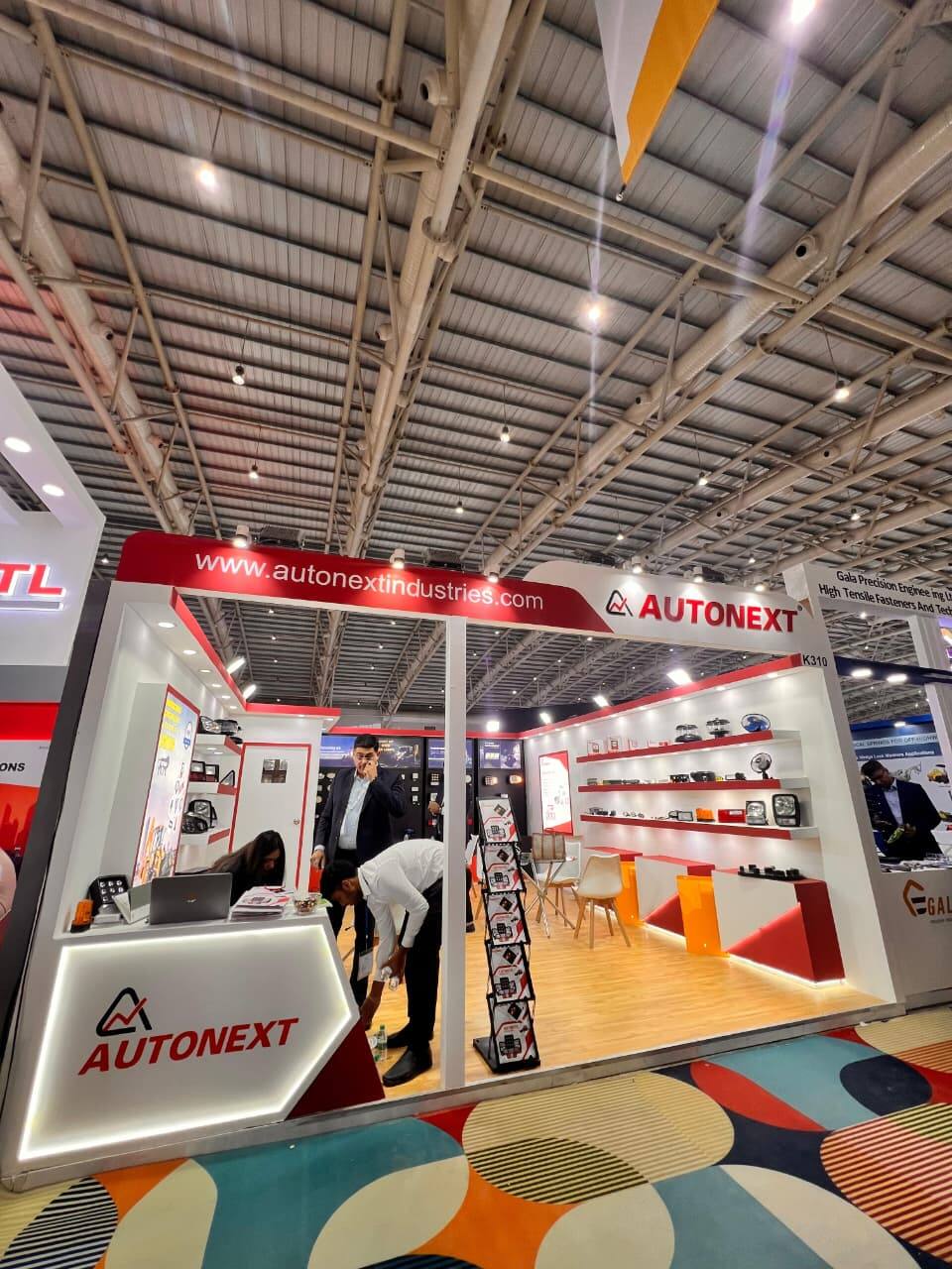 Nihar Exhibition Machinery exhibition stall