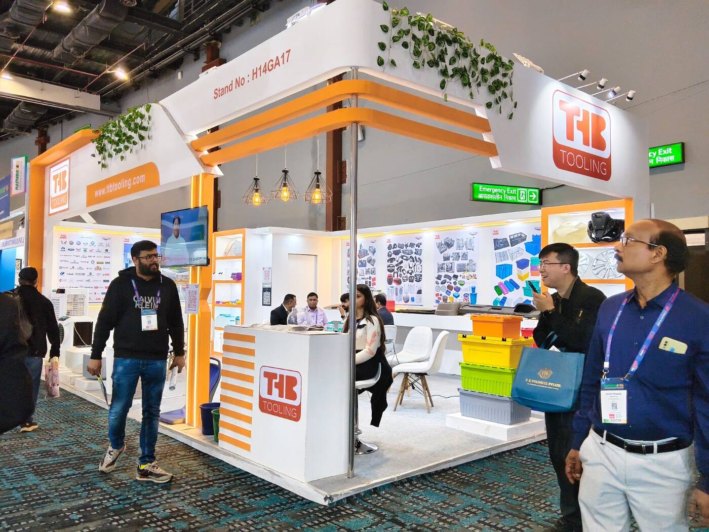 Nihar Exhibition Machinery exhibition stall